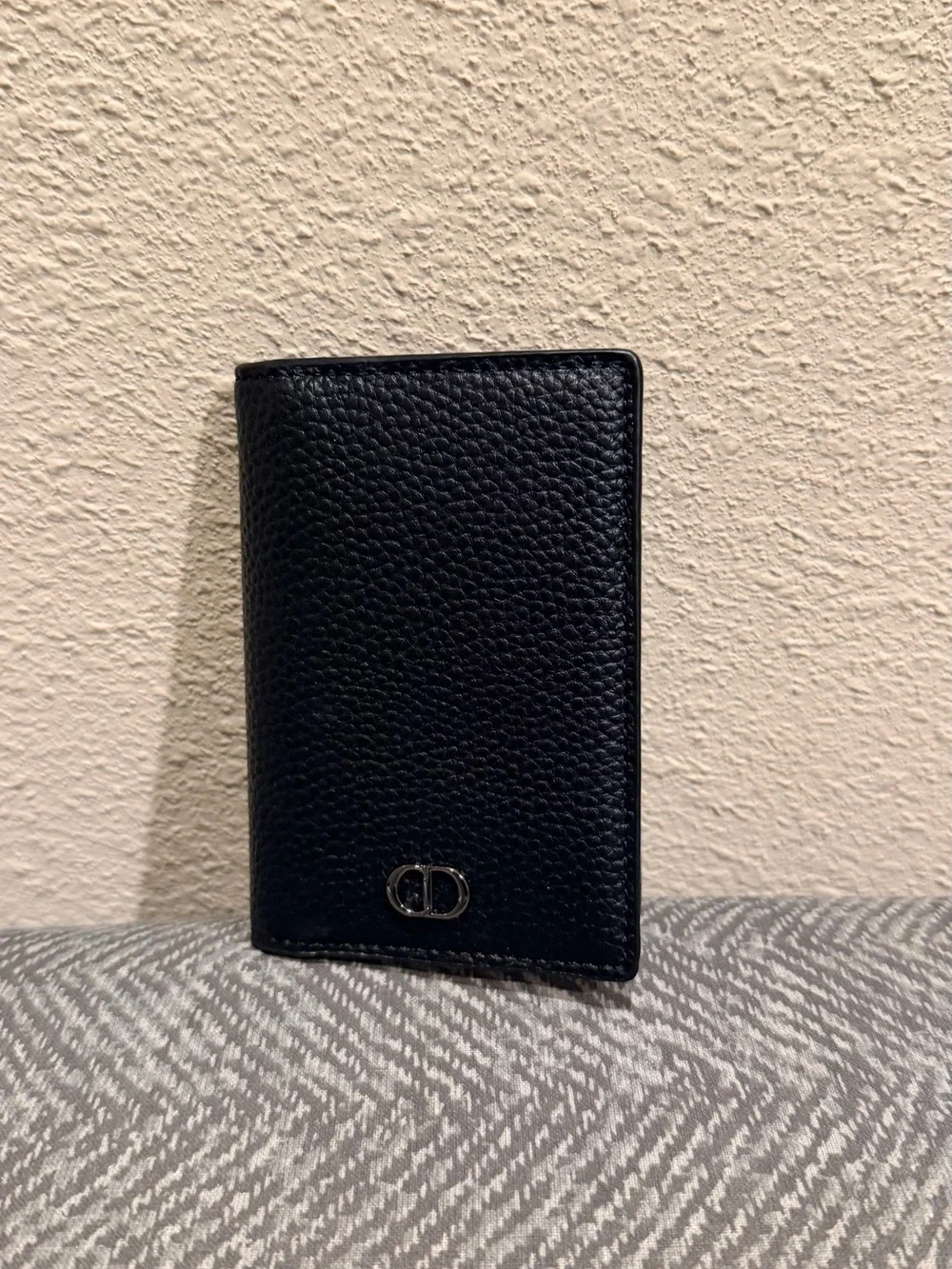 Christian Dior Unisex Black VIP Cardholder with CD Logo
